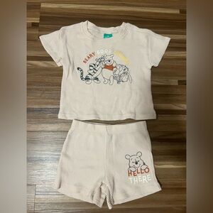 Children's Beige Winnie the Pooh 2-Piece Set